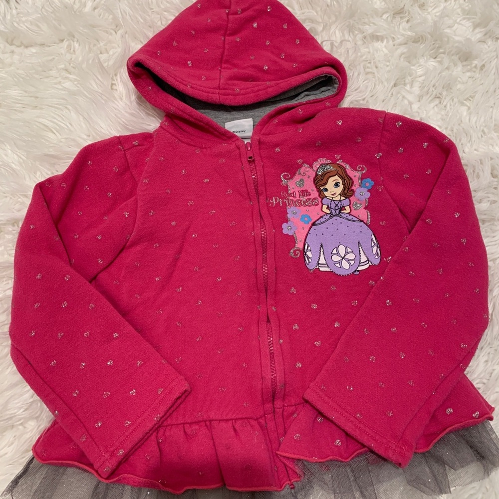 🍂Disney’s Girls Sofia the 1st Hoodie